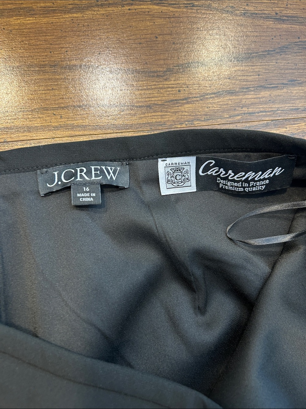 J. Crew Four Season Stretch Pencil Skirt - Picture 5 of 8